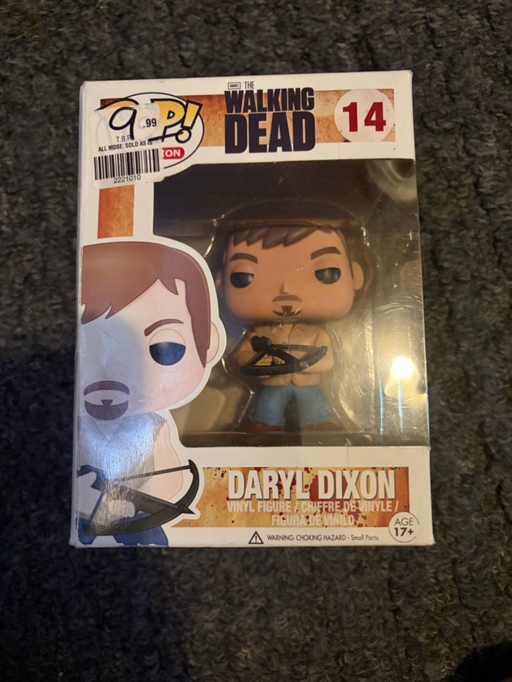 NIB Funko pop the walking dead Daryl Dixon #14